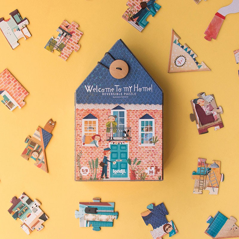 discover our house puzzle